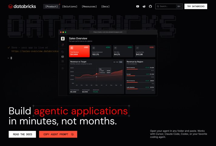 Databricks website